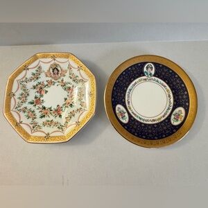 AVON HONOR SOCIETY AWARD  SAUCERS 1994 and 1995 Collectible Replacement